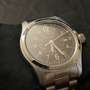 Hamilton Men's H70605193 Khaki Field